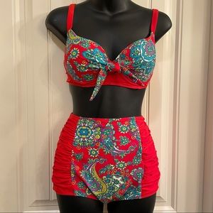 NWOT High-waisted bikini